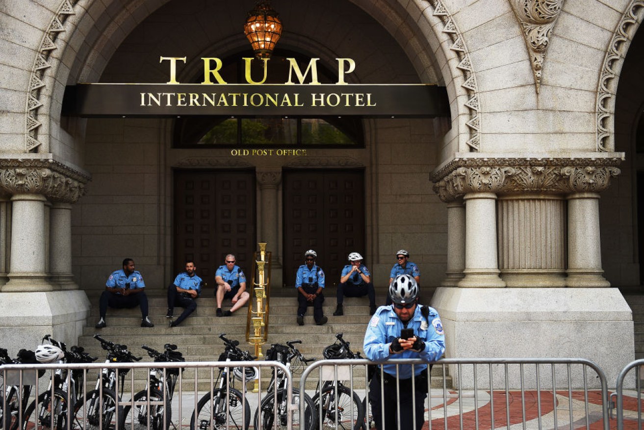 The case argues residents of D.C. and Maryland were adversely affected by the 2016 opening of the Trump International Hotel.