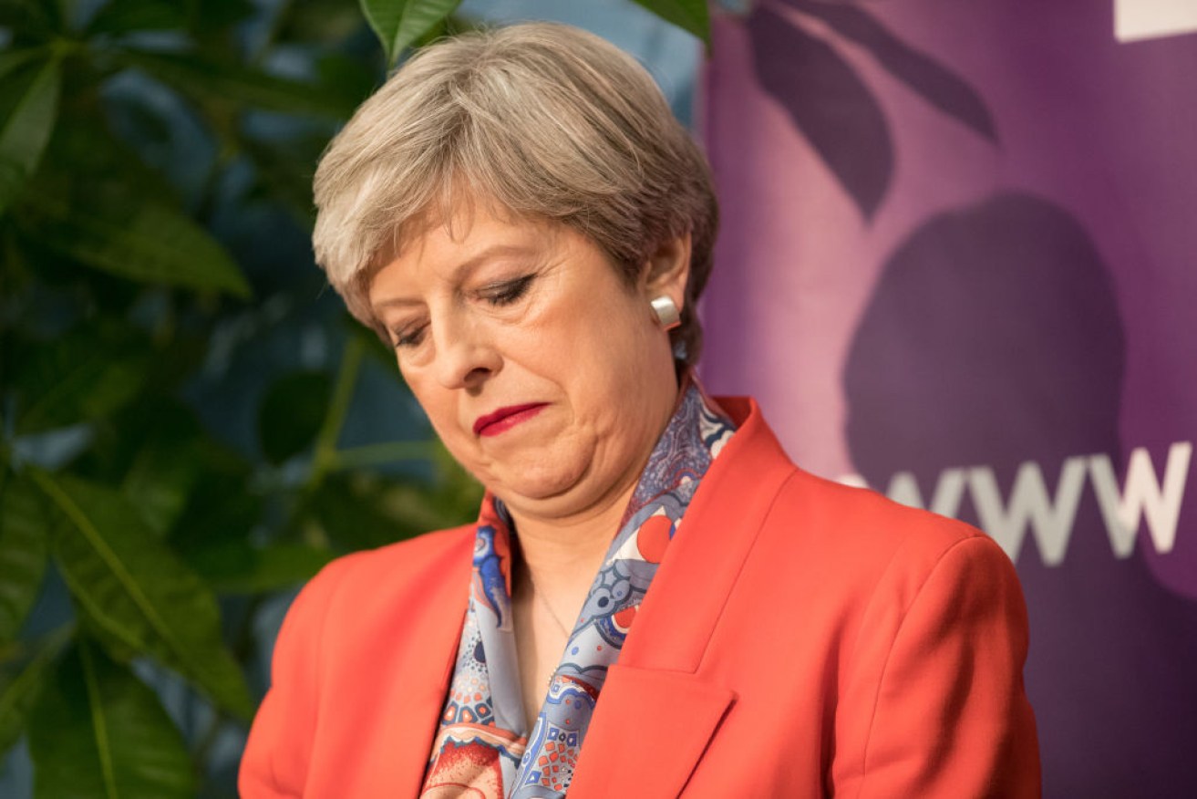 "I think she's in a very difficult place," a conservative said of Theresa May