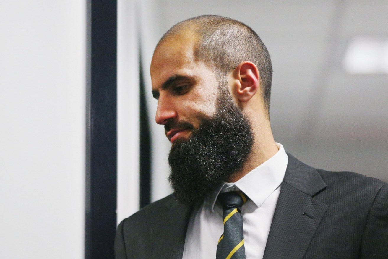 Bachar Houli received a two-week suspension after the trial took his character into account.