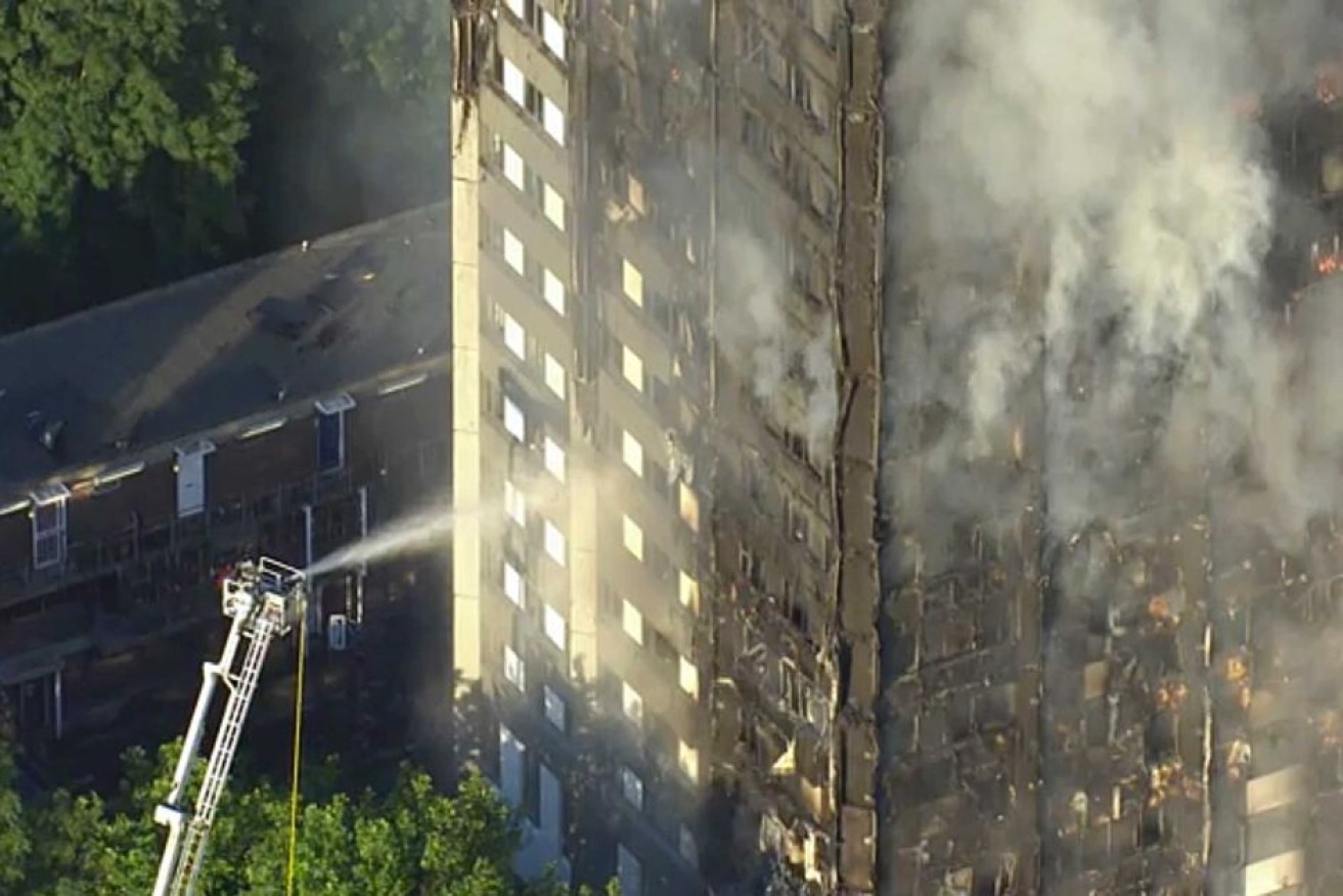 More than 200 firefighters battled the massive blaze in Grenfell Tower.