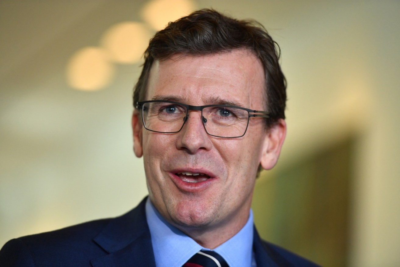 Alan Tudge was critical of the Victorian judiciary.  Photo: AAP