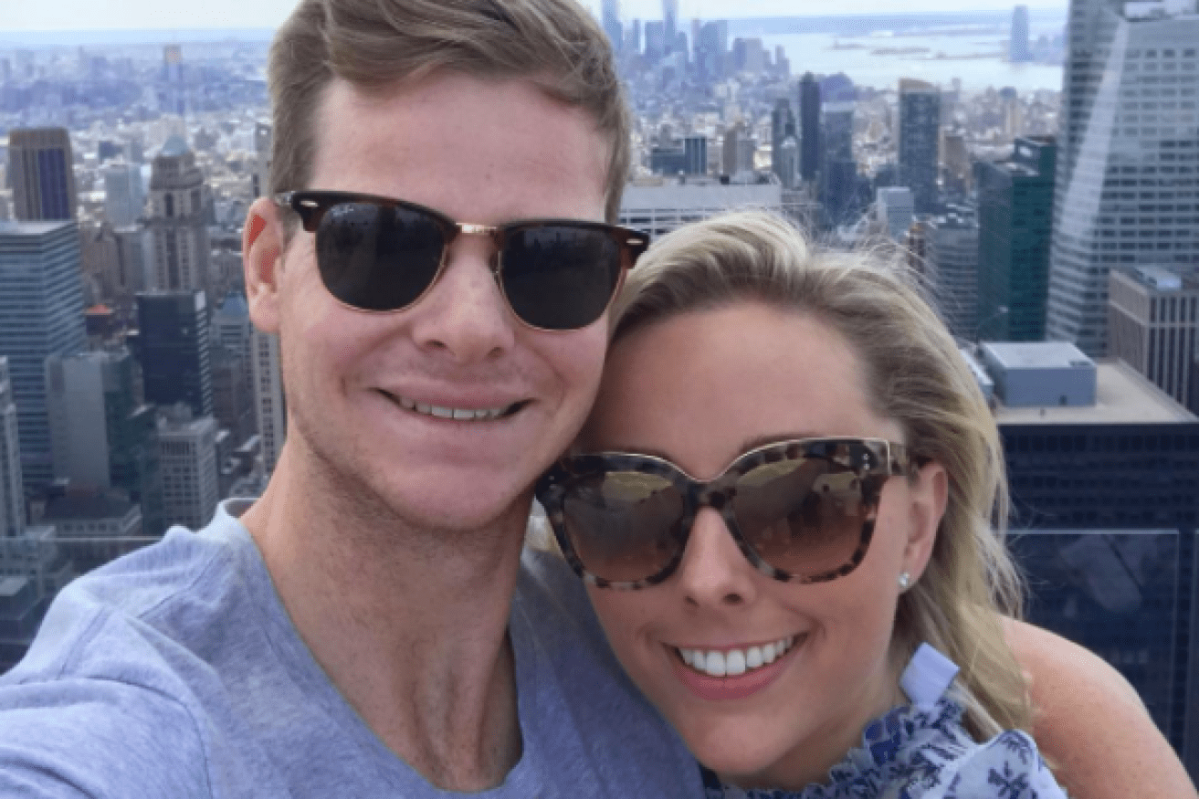Cricket captain Steve Smith said he proposed, and Dani Willis said 'yes'.