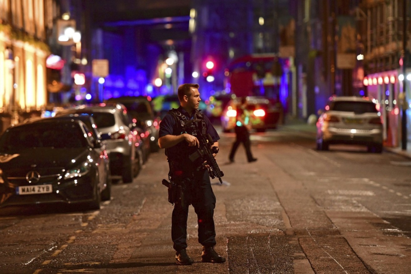 The attack happened at a busy time of the night on the bridge and at the nearby Borough Market.