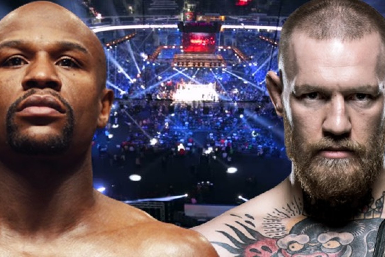 Floyd Mayweather and Conor McGregor are finally getting into the ring together.