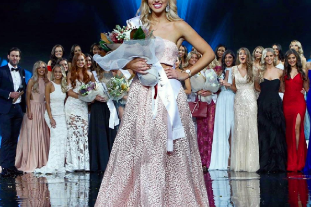 The Miss Universe 2017 winner, Olivia Rogers.