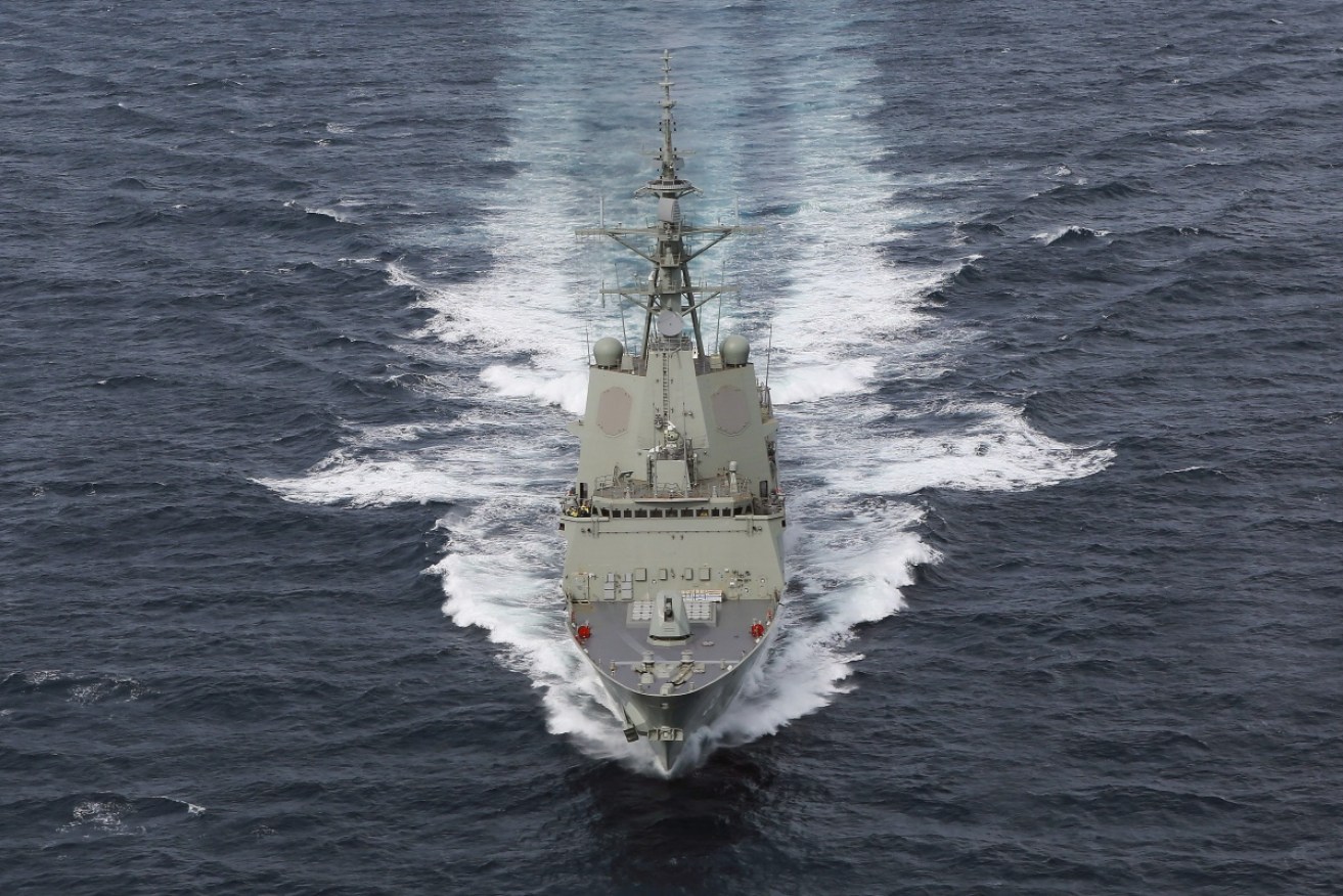 A Royal Australian Navy member deployed on a border patrol operation has died.