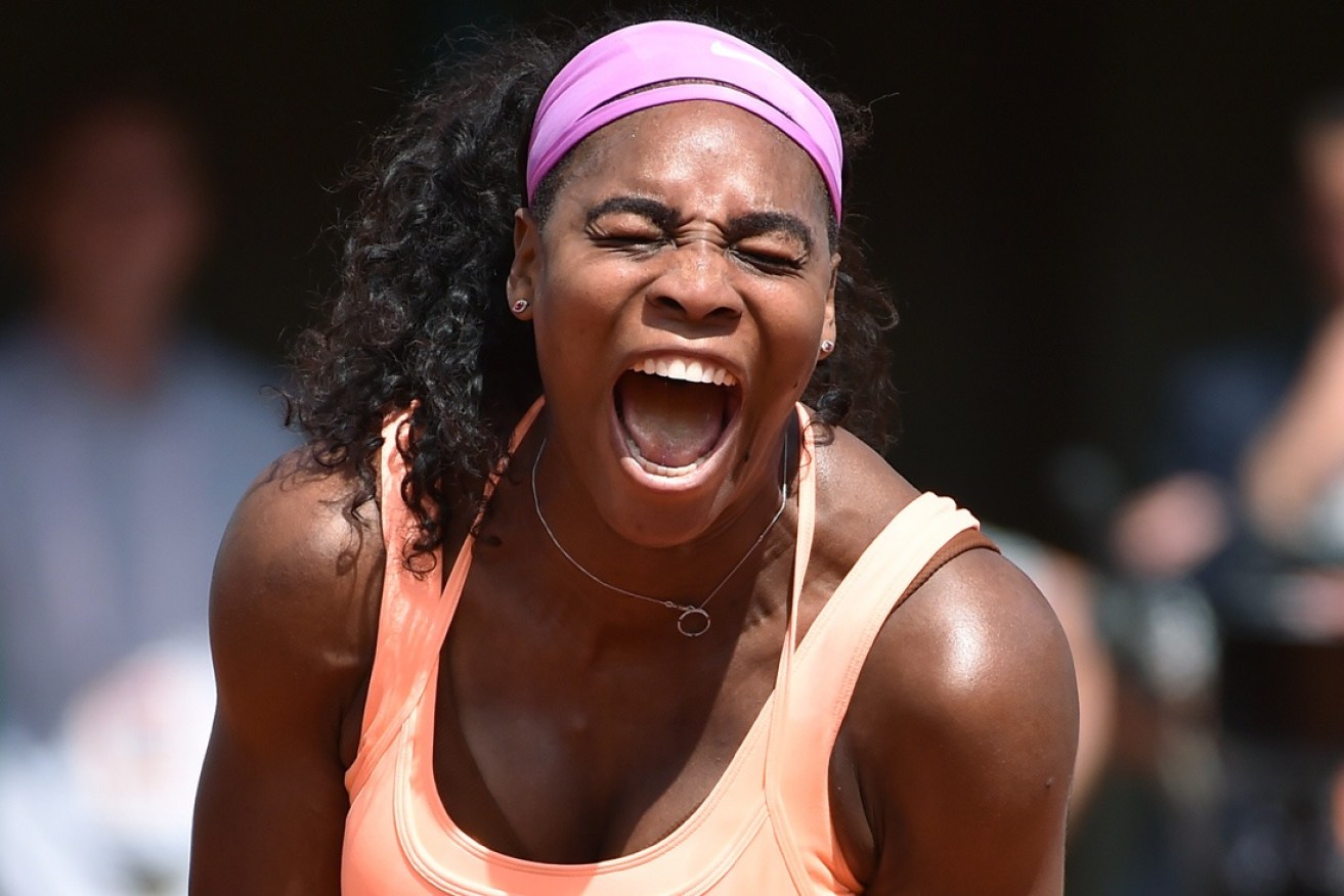 Serena Williams sets out to inspire fellow women athletes.