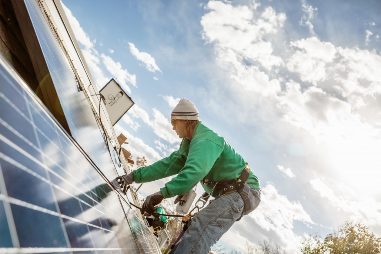 Rooftop solar has led the way, but large-scale projects could create vastly more jobs.