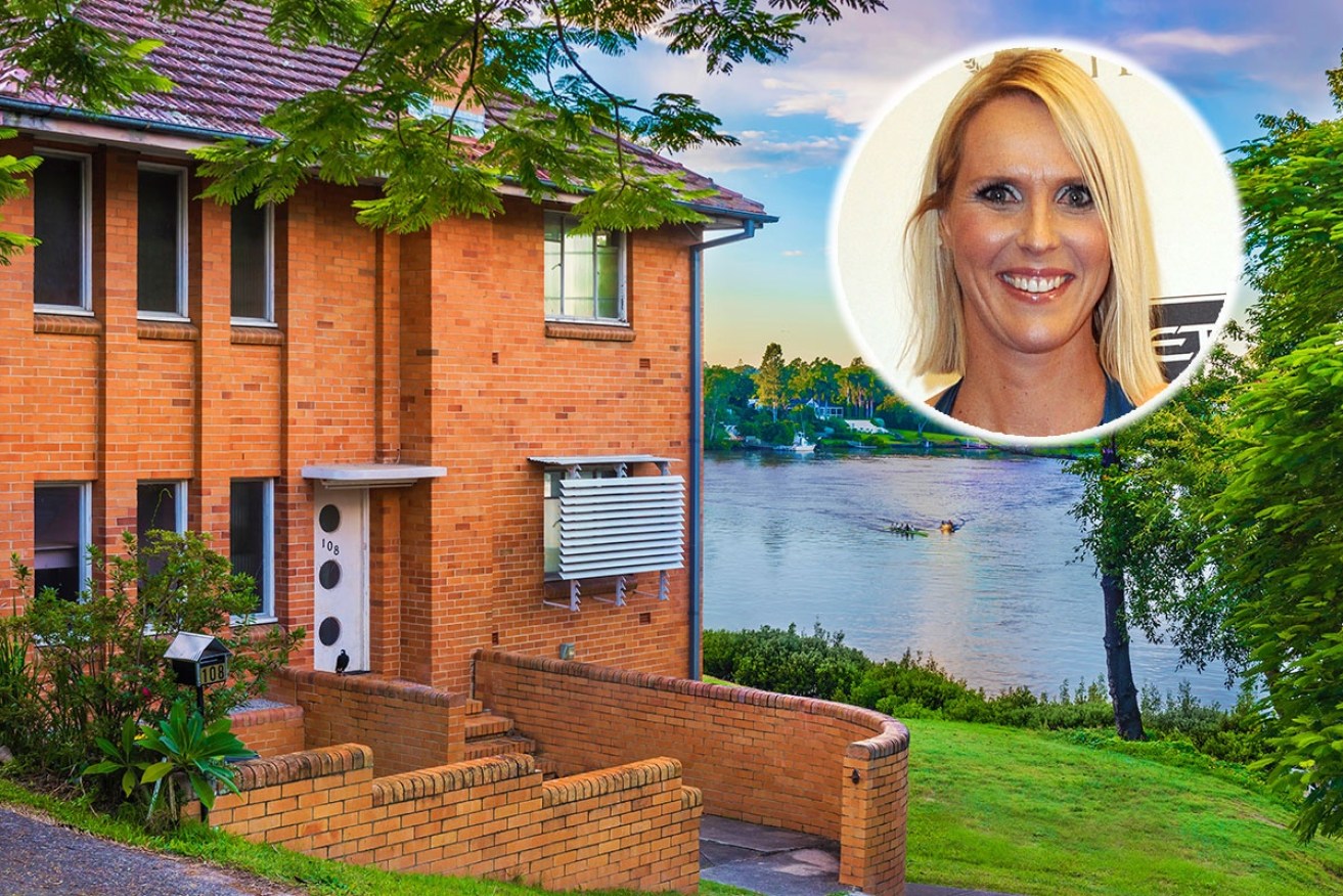 Susie O'Neill's sprawling Queensland property has soothing water views.