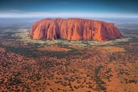 How Uluru formed over millions of years