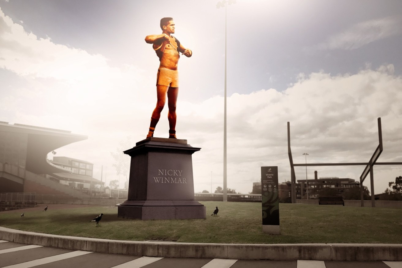 The proposed statue had been proposed for VIctoria Park, but will finally find a home in Perth. 