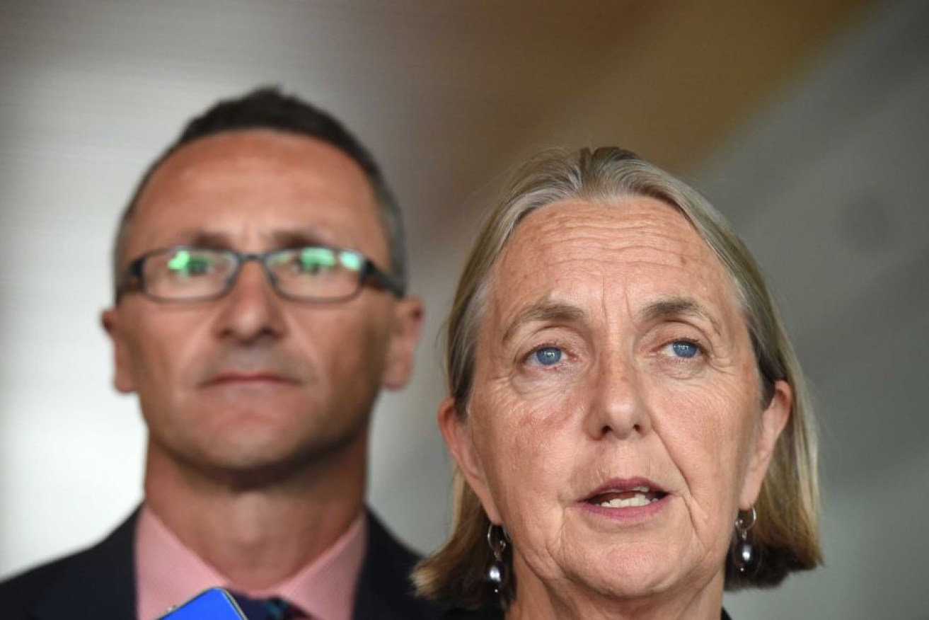Senator Rhiannon said all NSW Greens members had been locked out of the party room.