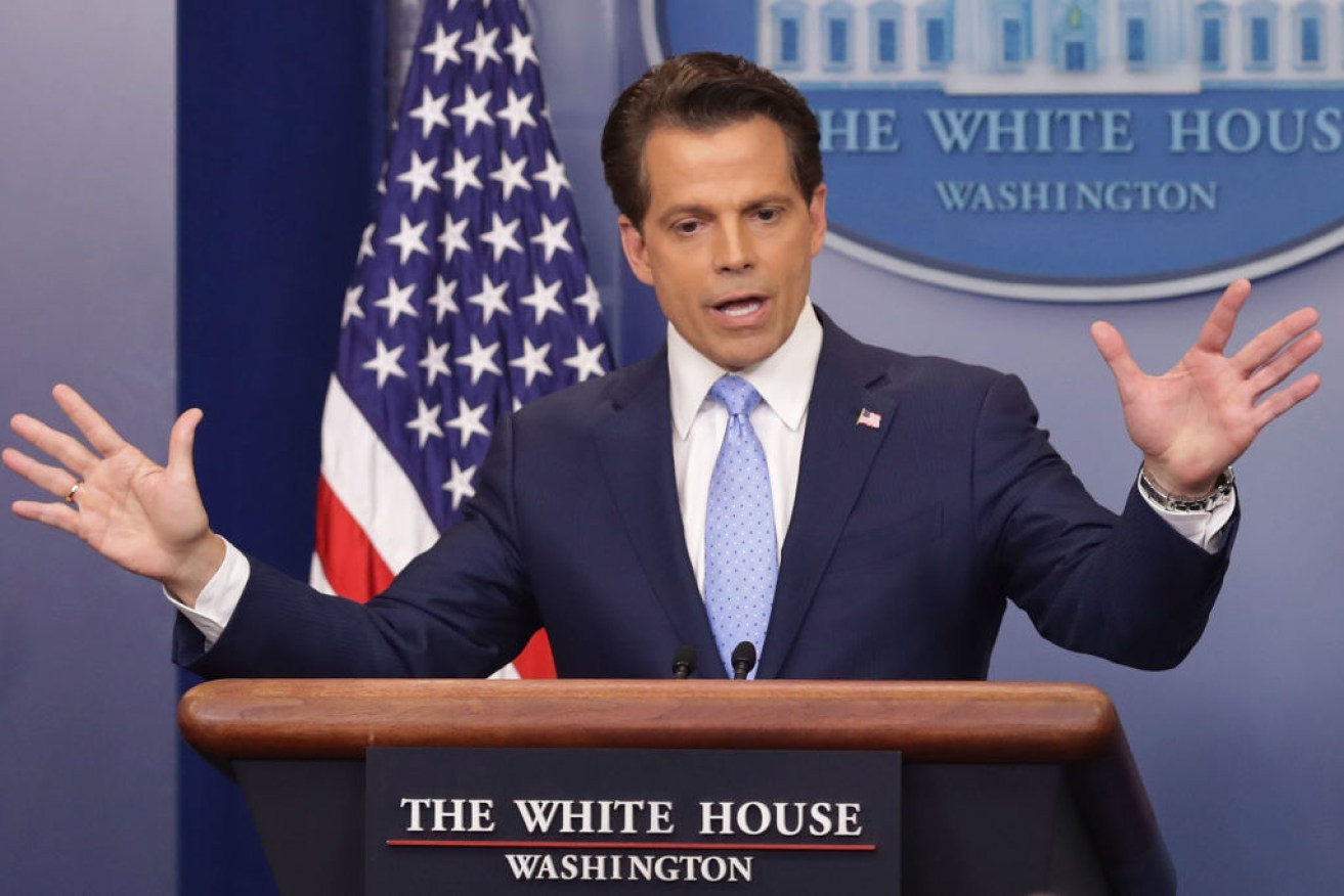Anthony Scaramucci threatened to fire the entire White House communications staff to stop leaks.