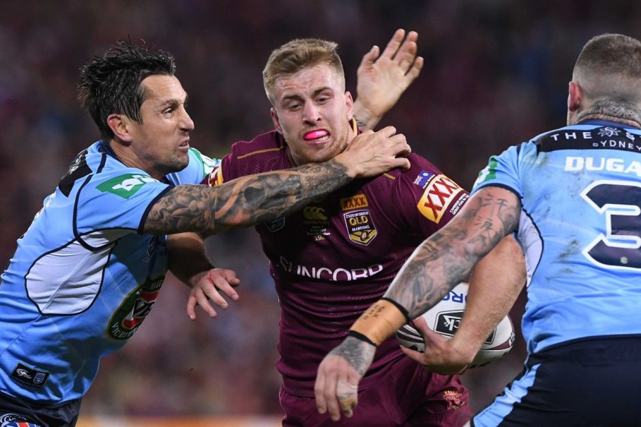 Cameron Munster's dream debut in the number six jersey impressed Maroons great Johnathan Thurston.