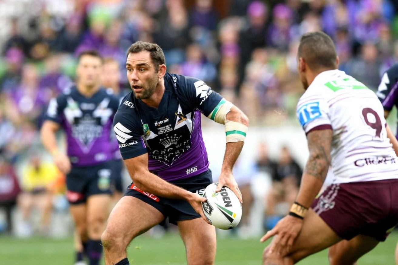 Cameron Smith was the man of the match in his 350th game.