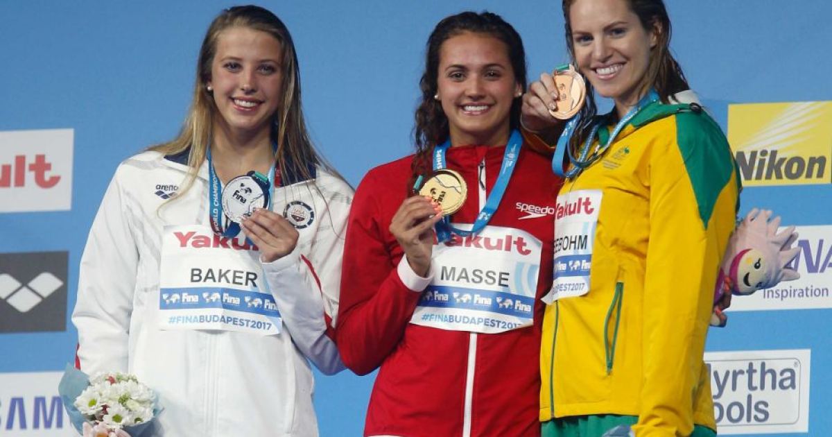 Emily Seebohm wins bronze at world swimming championships