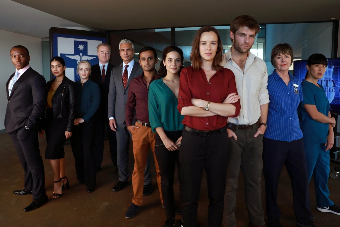 The cast of Pulse, ABC's new medical drama.