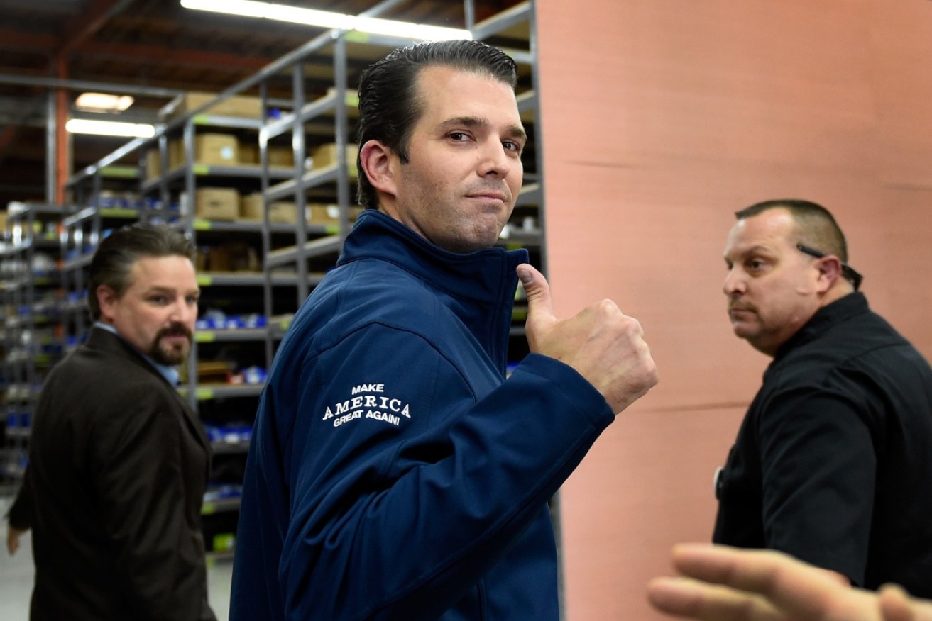 Donald Trump Jr. changed his version of events when approached by The New York Times.