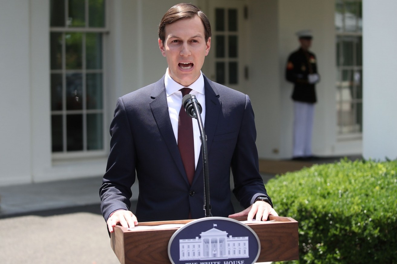Jared Kushner held a rare media conference outside the White House to refute claims of collusion.