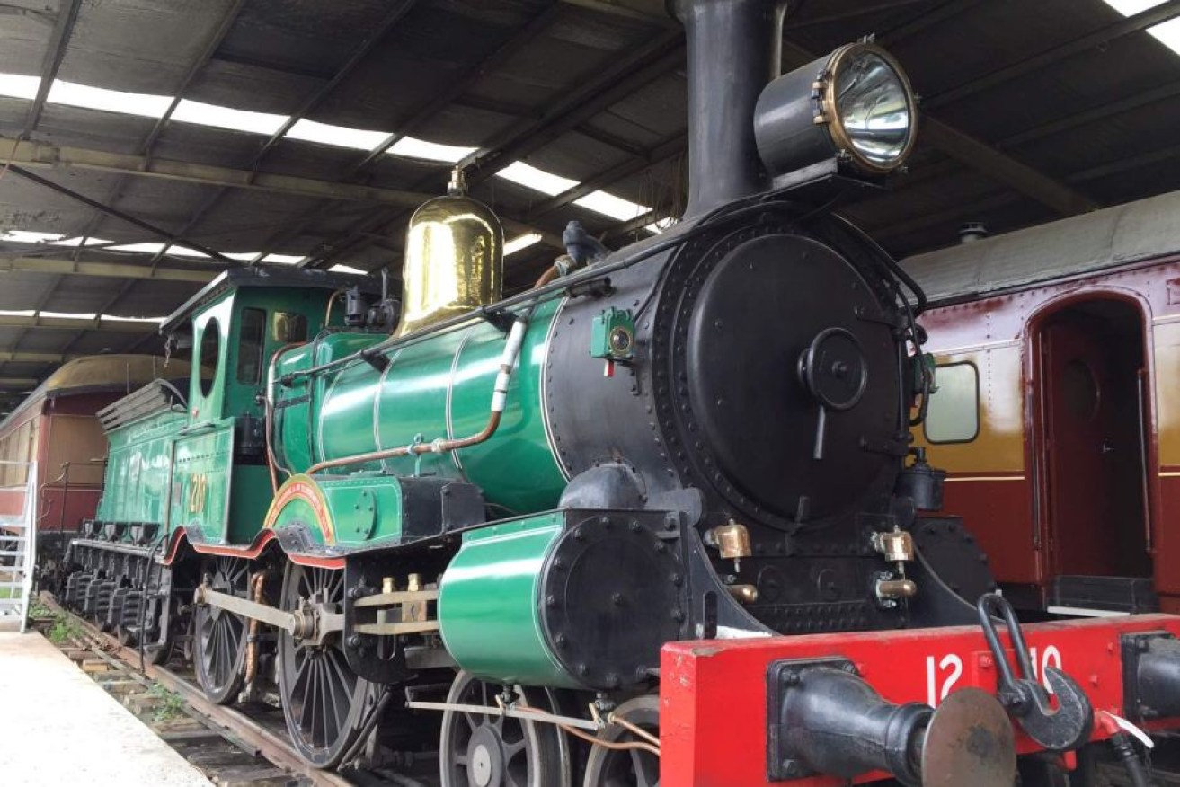 Australia's oldest operating steam locomotive, the 1210, was built in 1878 and restored as a 1988 bicentennial project.