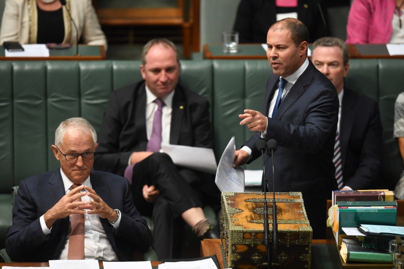 The prime minister and Josh Frydenberg reject suggestions the government plans to impose a penalty on car emissions.