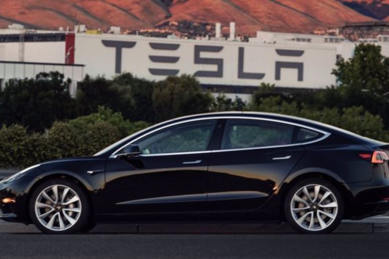 Elon Musk has tweeted the first images of the new Model 3.