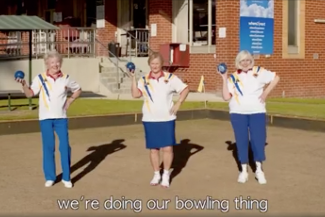 The Chadstone Bowls Club ladies have gone viral in just a few days.