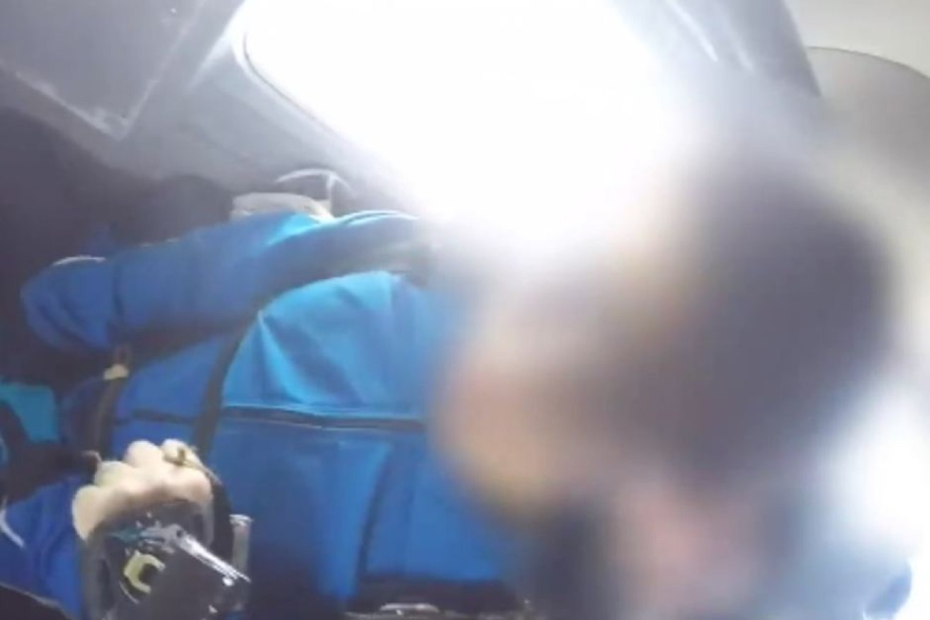 This Singaporean man's final moments were captured on video in the plane.