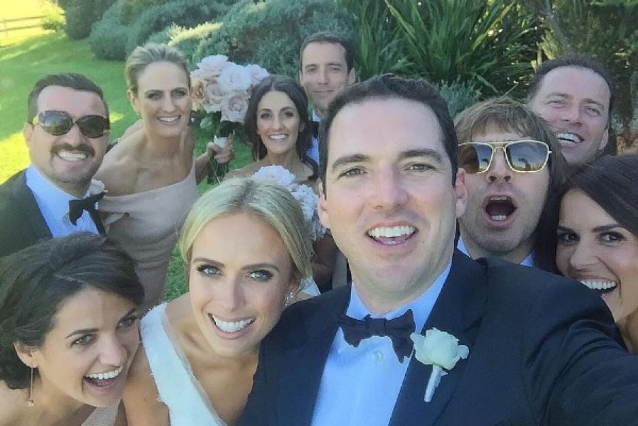 Media identities Sylvia Jeffries and Peter Stefanovic tied the knot in April.