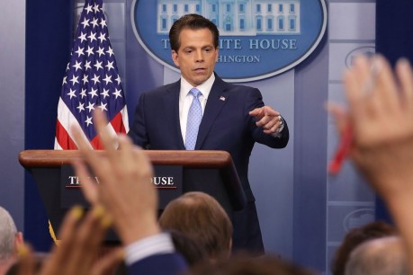 Anthony Scaramucci: the new, smoother voice at the White House lectern