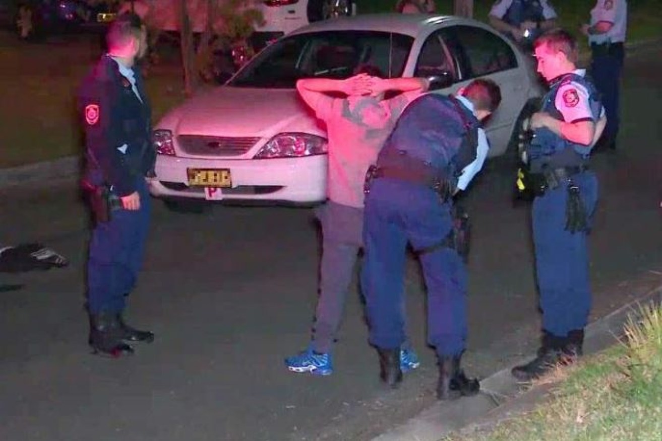 Police arrest the driver of the car involved in the alleged car-surfer incident that put a 17-year-old girl in hospital.