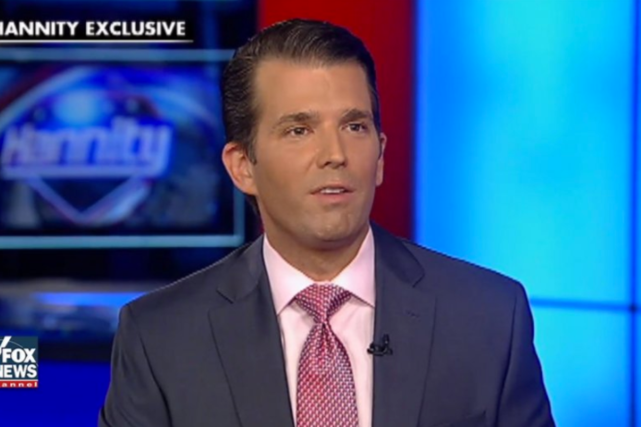 Donald trump Jr said he thought he was doing "opposition research" by meeting with a Russian attorney.