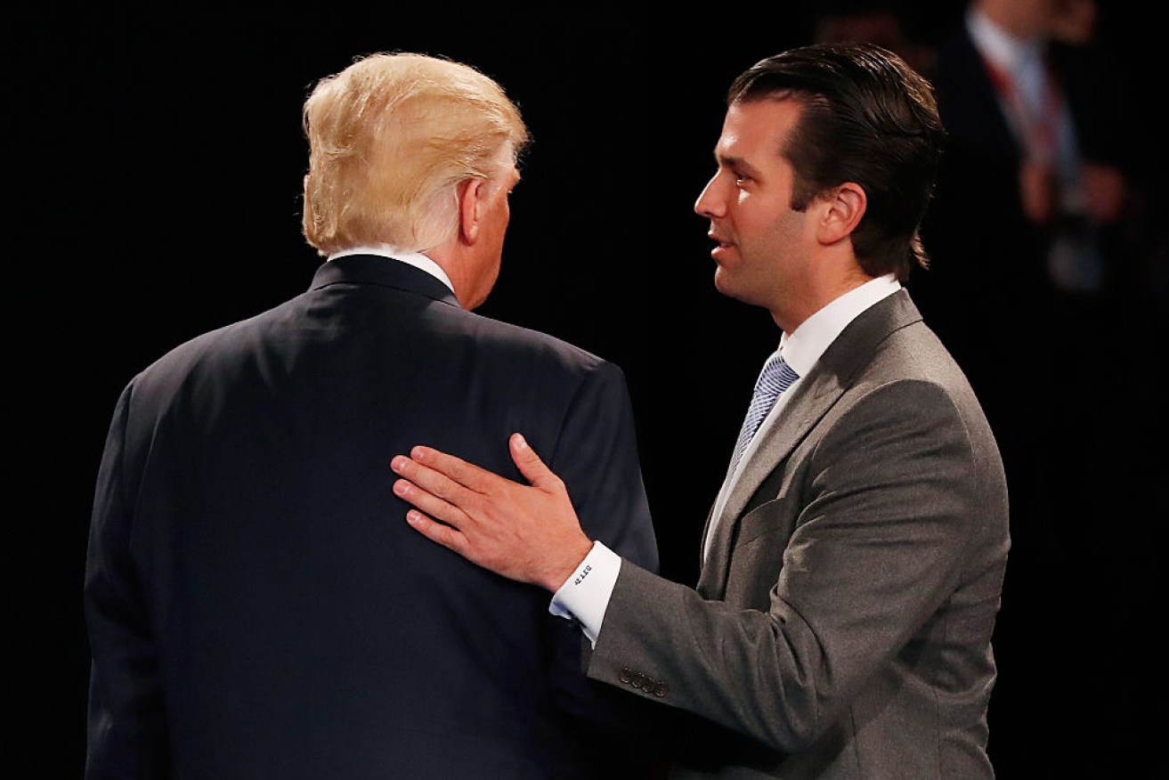 Donald Trump Jr. changed his story about why he met the Russian lawyer.