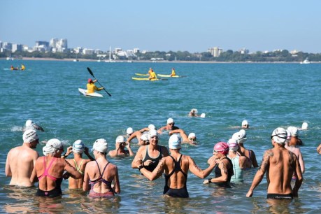 Croc sightings can&#8217;t stop NT swimmers hitting the water