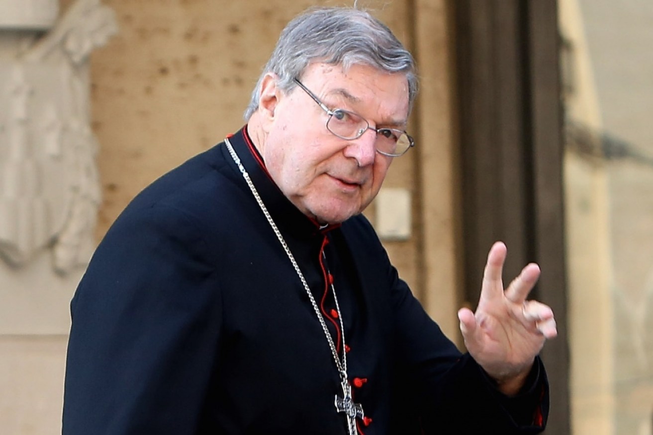 A keen-eyed Australian spotted Cardinal George Pell outside an ice cream store.