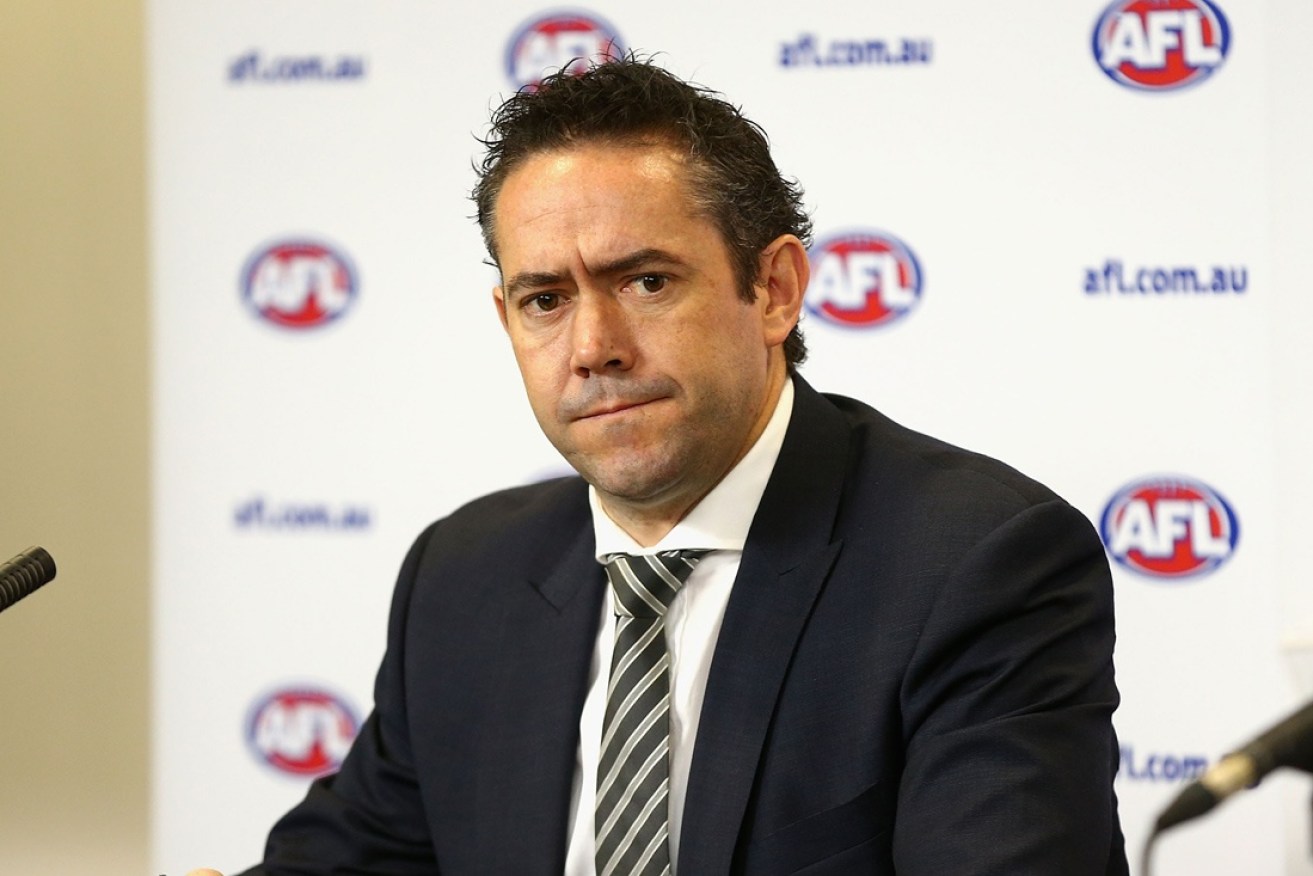 AFL executive Simon Lethlean has resigned.
