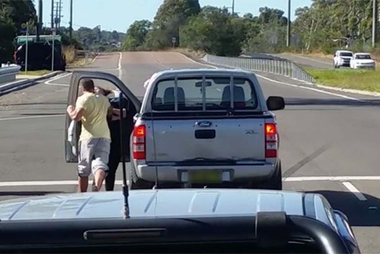 Road rage assaults could be prompted by warm weather, NSW Police say.