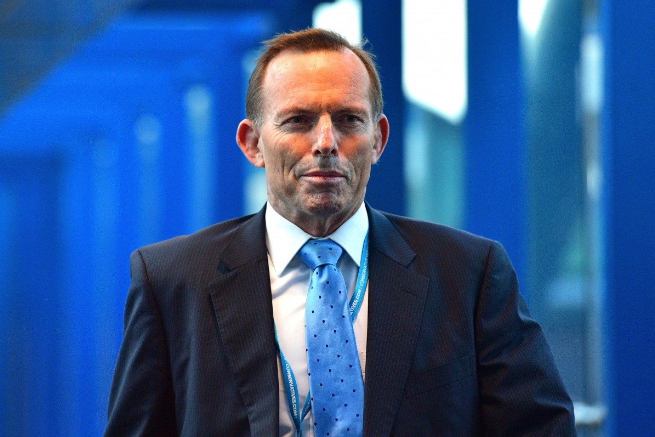 Arthur Sinodinos admits the Coalition can't silence Tony Abbott.