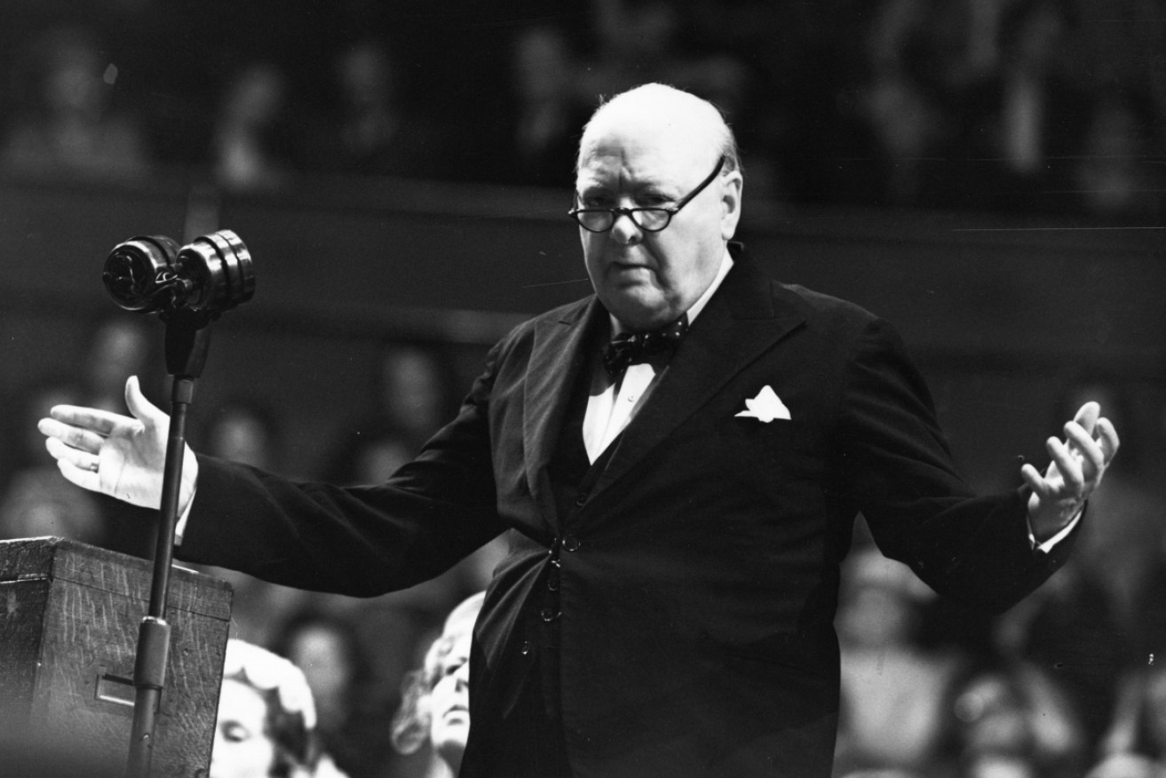 Memorable speeches like those of former British PM Winston Churchill are a rare occurence in modern politics. 