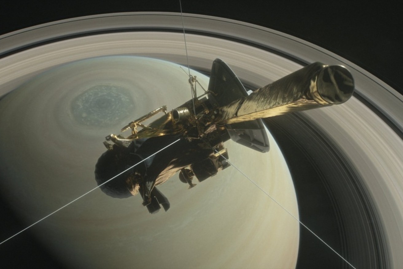 The Cassini spacecraft was launched in 1997 and its "grand finale" was over in a minute as it crashed into Saturn's atmosphere.