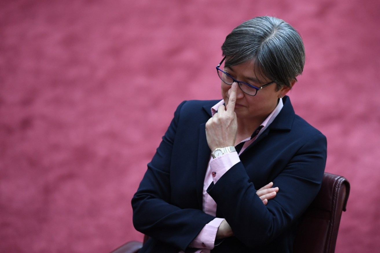 Penny Wong led the emotional debate blocking the same-sex marriage plebiscite.