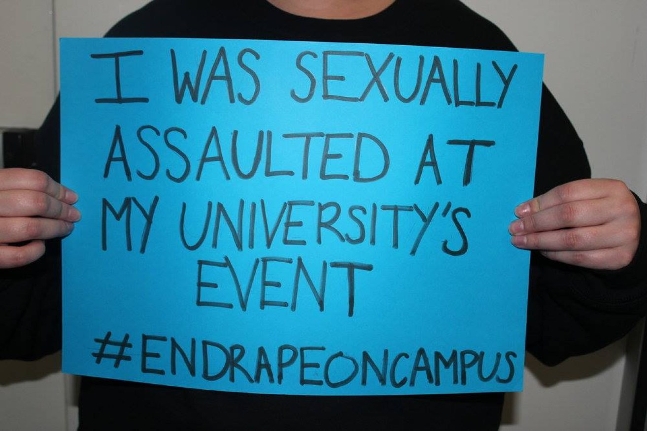 Most sexual assaults at university are perpetrated at events like Orientation Week or college parties.
