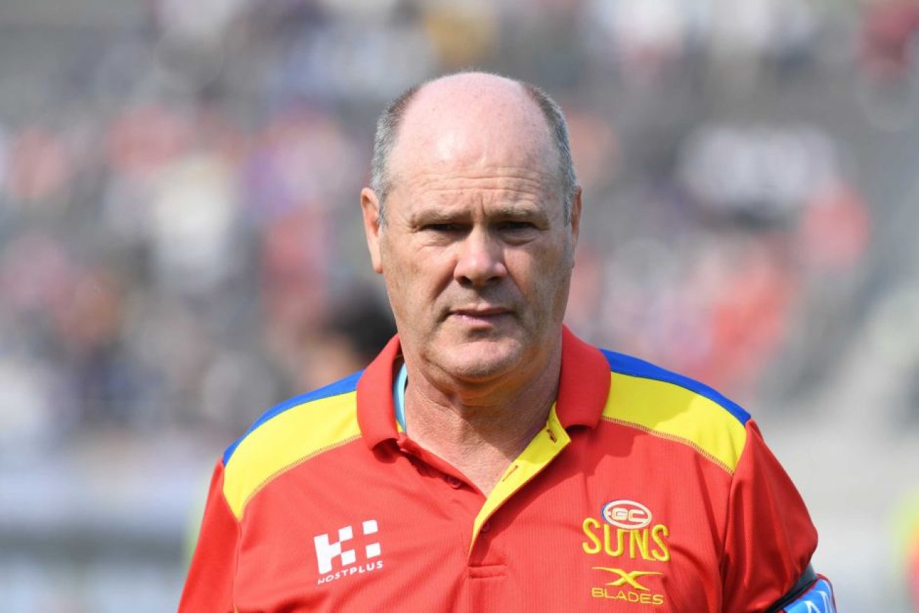 AFL great Rodney Eade has been sacked by the Gold Coast Suns.