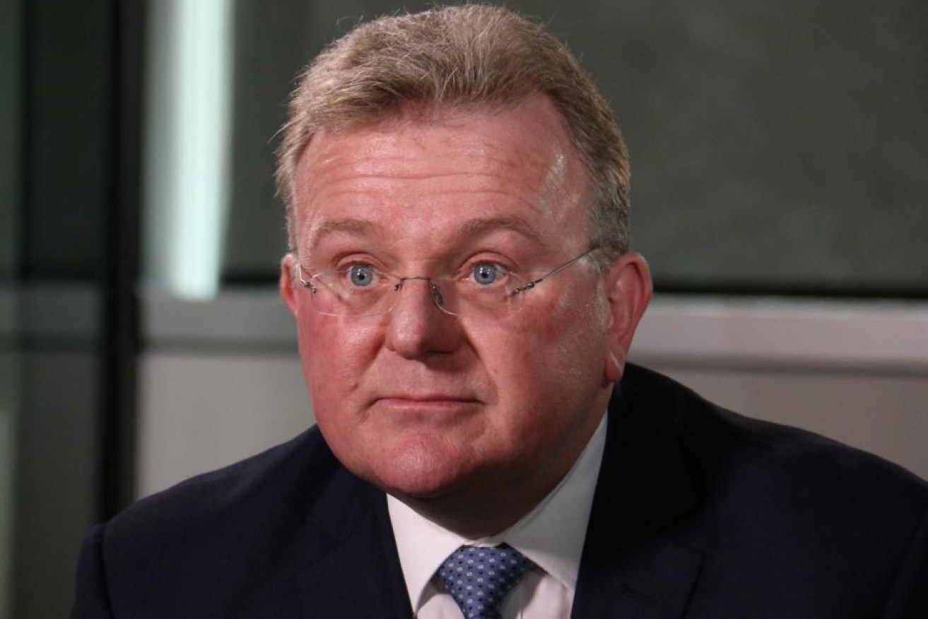 Bruce Billson says he's sorry for failing to disclose his salary from a lobby group while he was still an MP.