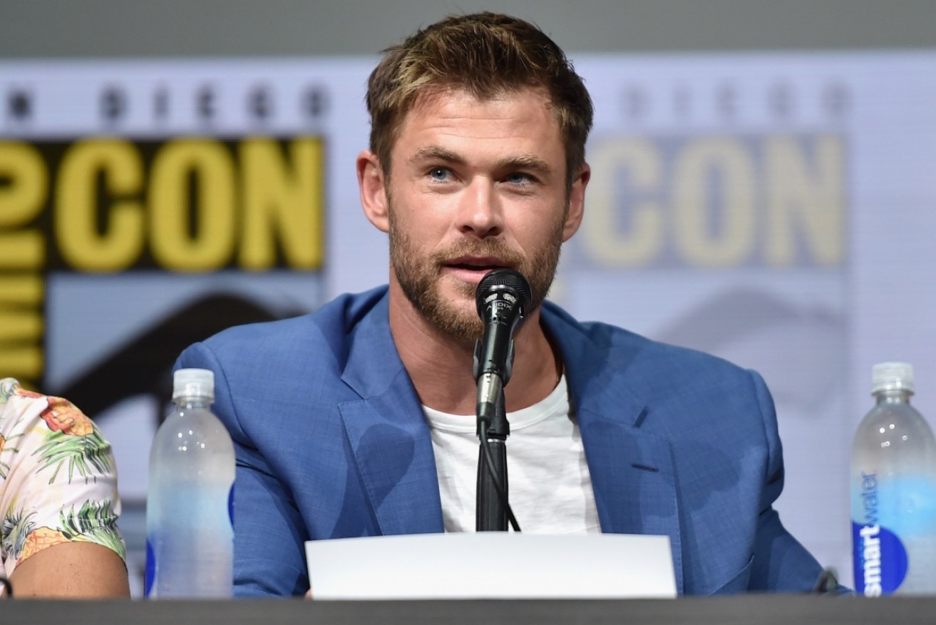 Chris Hemsworth joined fellow hollywood celebrities Kylie Minogue and Russell Crowe to call for a yes vote for gay marriage.