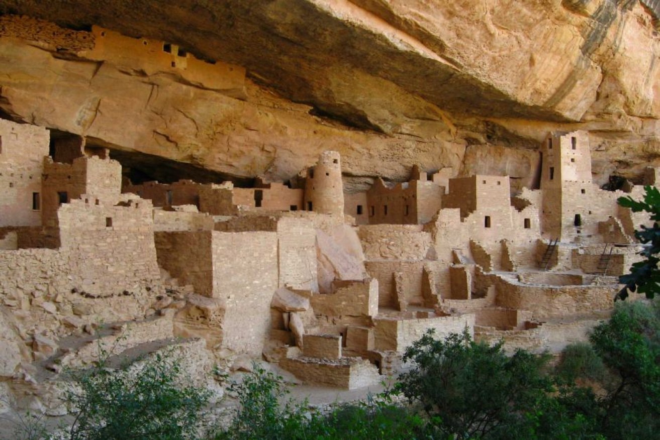 The Cliff Palace in Colorado's Mesa Verde National Park contains 150 rooms.