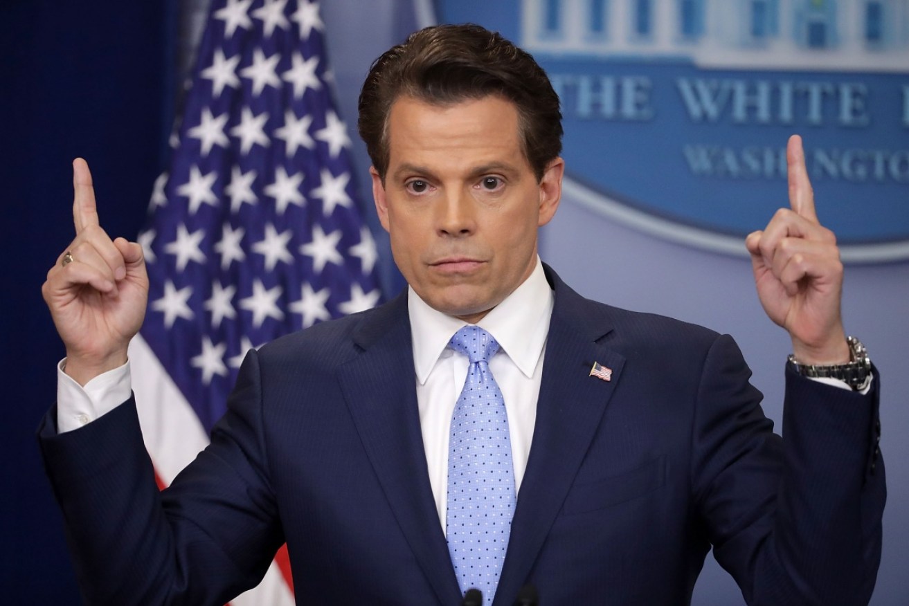 Anthony Scaramucci says his expletive-laden rant was mean't as a joke.