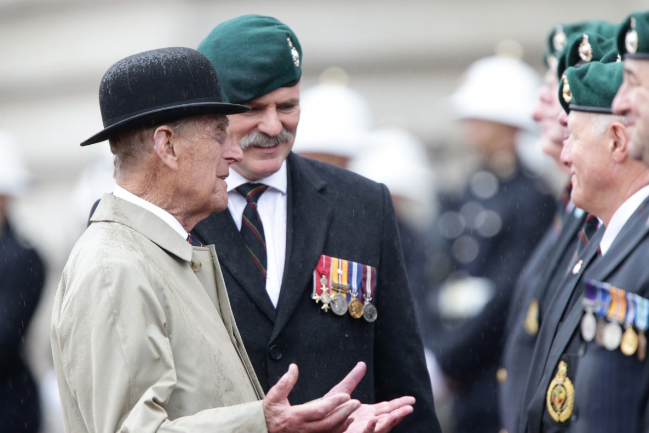 Prince Philip performs his final offical duty/