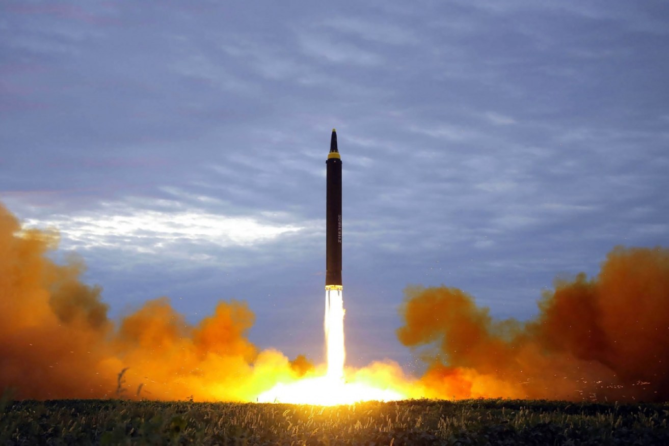 An unidentified ballistic missile was launched toward Japan.