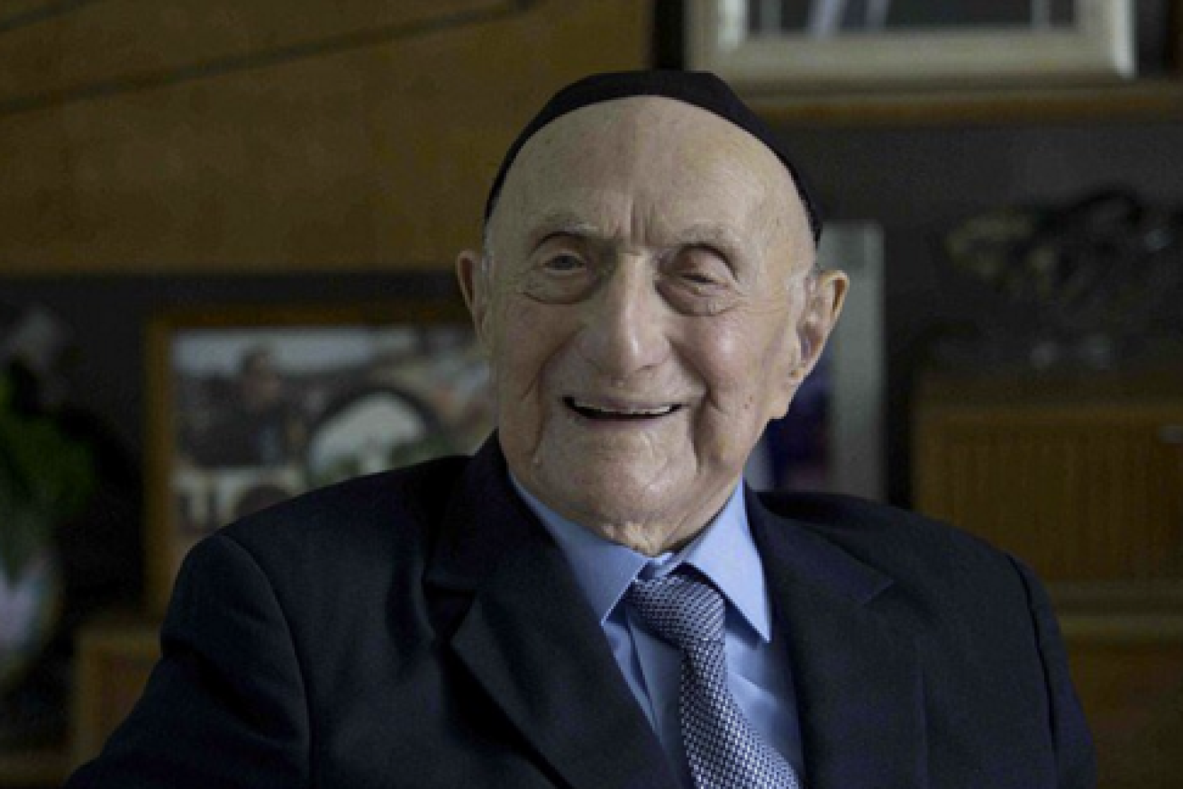 Mr Kristal was one month short of his 114th birthday. Photo: Twitter